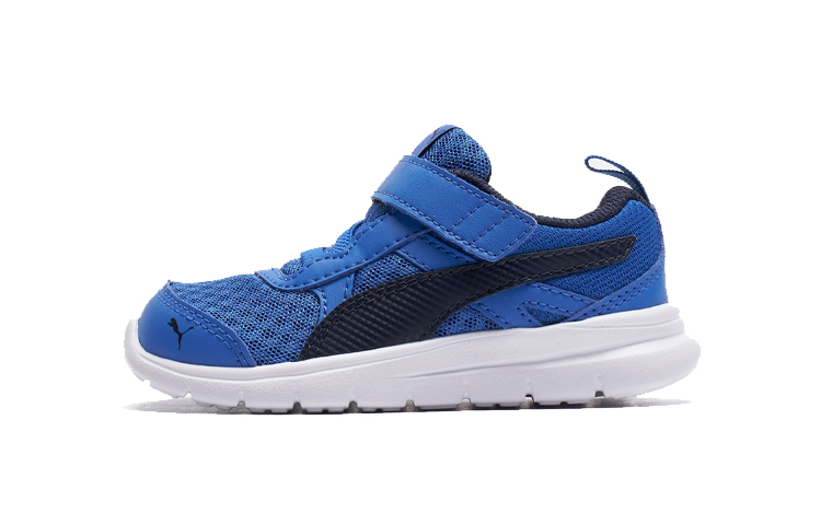 (Toddler) Puma Flex Essential 'Blue Black Velcro' 190684-06
