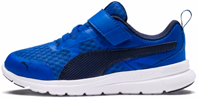 (Toddler) Puma Flex Essential 'Blue Black Velcro' 190683-06 (Toddler) Puma Flex Essential 'Blue Black Velcro' 190683-06