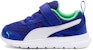 (TD) Puma Flex Essential 'Biru Hijau Velcro' 190684-10