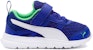 (TD) Puma Flex Essential 'Biru Hijau Velcro' 190684-10