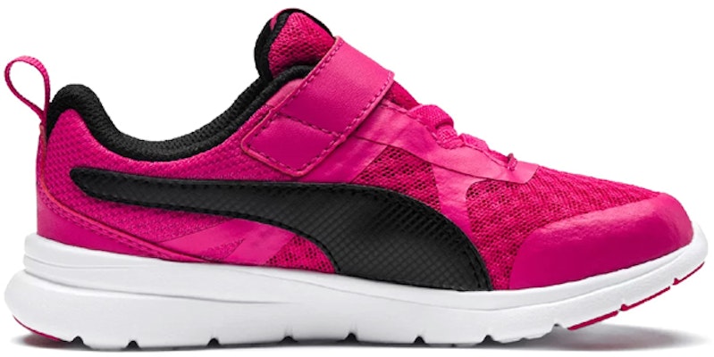 (Toddler) Puma Flex Essential 'Pink-Black Velcro' 190683-08 Order (Toddler) Puma Flex Essential 'Pink-Black Velcro' 190683-08