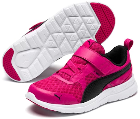 (Toddler) Puma Flex Essential 'Pink-Black Velcro' 190683-08 Lookbook (Toddler) Puma Flex Essential 'Pink-Black Velcro' 190683-08