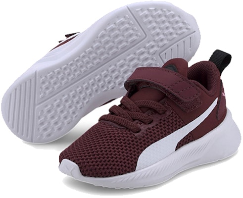 (TD) Puma Flyer Runner 'Burgundy Velcro' Sepatu Lari Anak-anak 192930-14 Lookbook (TD) Puma Flyer Runner 'Burgundy Velcro' Sepatu Lari Anak-anak 192930-14