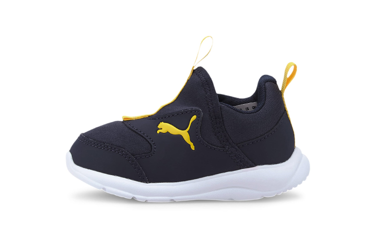 (Toddler) Puma Fun Racer 'Black Yellow White' 193667-03