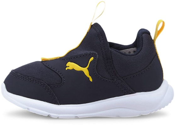 嬰童 PUMA Fun Racer 低筒 學步鞋 黑黃白 Buy 嬰童 PUMA Fun Racer 低筒 學步鞋 黑黃白