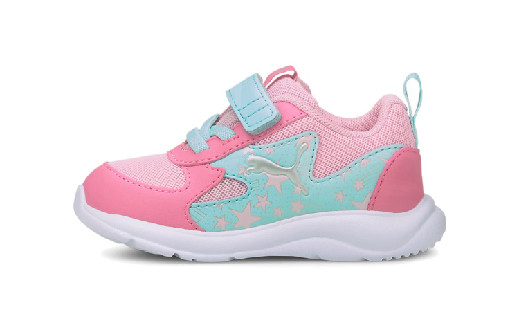 (Toddler) Puma Fun Racer 'Pink Green' 194342-01