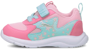 (Toddler) Puma Fun Racer 'Pink Green' 194342-01 (Toddler) Puma Fun Racer 'Pink Green' 194342-01
