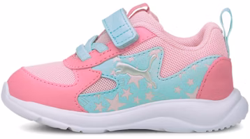 (Toddler) Puma Fun Racer 'Pink Green' 194342-01 (Toddler) Puma Fun Racer 'Pink Green' 194342-01