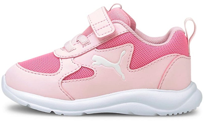 婴童 Puma Fun Racer AC 魔術貼悠閒跑步鞋 粉白拼色 Buy 婴童 Puma Fun Racer AC 魔術貼悠閒跑步鞋 粉白拼色