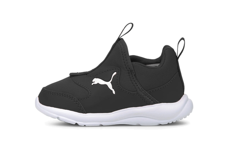 (Toddler) Puma Fun Racer Slip-On 'Black White' 193667-04