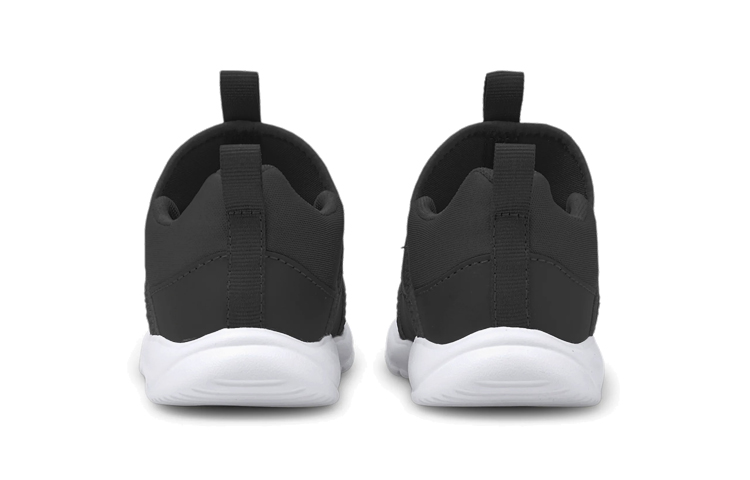 Shop (TD) Puma Fun Racer Slip-On ''Noir Blanc'' 193667-04