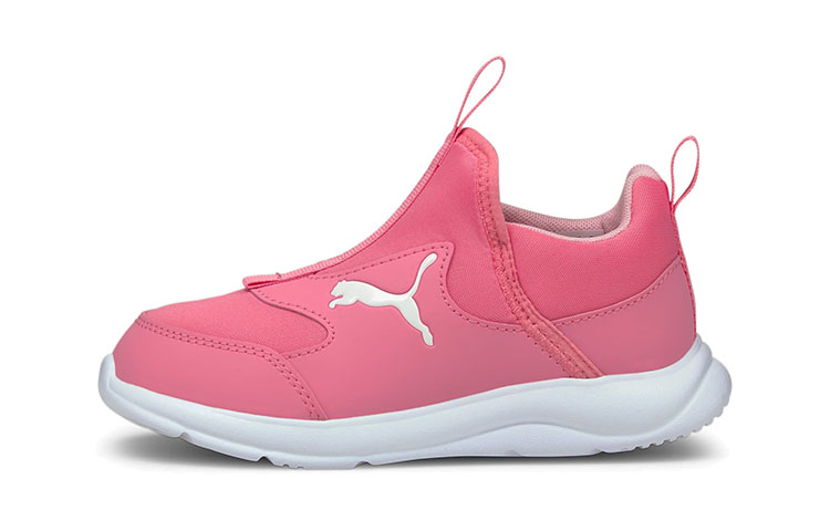 (Toddler) Puma Fun Racer Slip-On 'Pink White' 193668-07