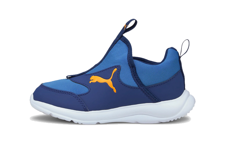 (Toddler) Puma Fun Racer Slip-On 'Blue Yellow' 193668-06