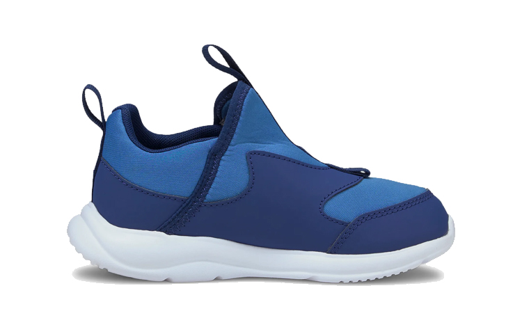 Order 幼童 Puma Fun Racer 免綁帶 藍黃 跑步鞋