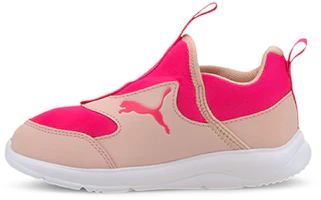 (Toddler) Puma Fun Racer Slip On 'Pink Brown' 193668-02 (Toddler) Puma Fun Racer Slip On 'Pink Brown' 193668-02
