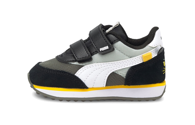 (TD) Puma Future Rider 'Black Yellow'