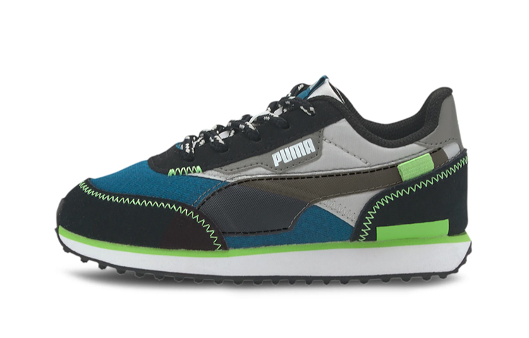 (TD) Puma Future Rider 'City Attack - Grey Black Green'