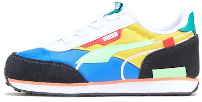 (Toddler) Puma Future Rider Twofold 'Blue Yellow' 382018-08 (Toddler) Puma Future Rider Twofold 'Blue Yellow' 382018-08