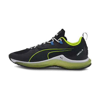 (Youth) Puma Lqdcell Hydra Black/Green/White/ Low Top Running Shoes