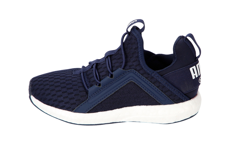(Preschool) Puma Mega Nrgy Ac Dark Blue Running Shoes Blue 191191-02
