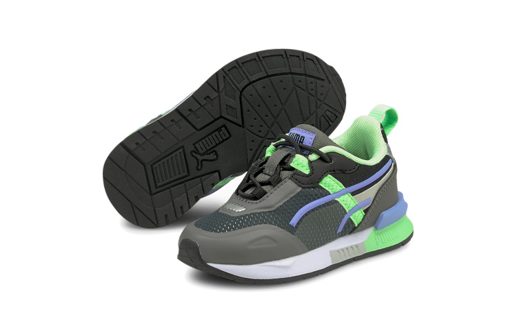Shop (TD) Puma Mirage Tech ''Grau Grün Blau'' 381947-01