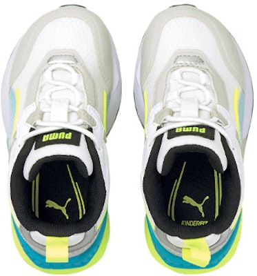 嬰兒 Puma Mirage Tech 防滑耐磨 低筒運動鞋 白黃 Shop 嬰兒 Puma Mirage Tech 防滑耐磨 低筒運動鞋 白黃