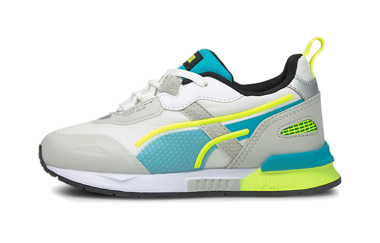 (Toddler) Puma Mirage Tech 'White Yellow Blue' 381946-06