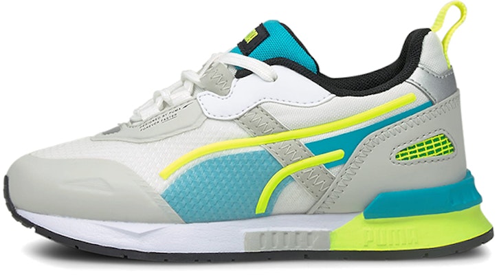 (Toddler) Puma Mirage Tech 'White Yellow Blue' 381946-06 Buy (Toddler) Puma Mirage Tech 'White Yellow Blue' 381946-06