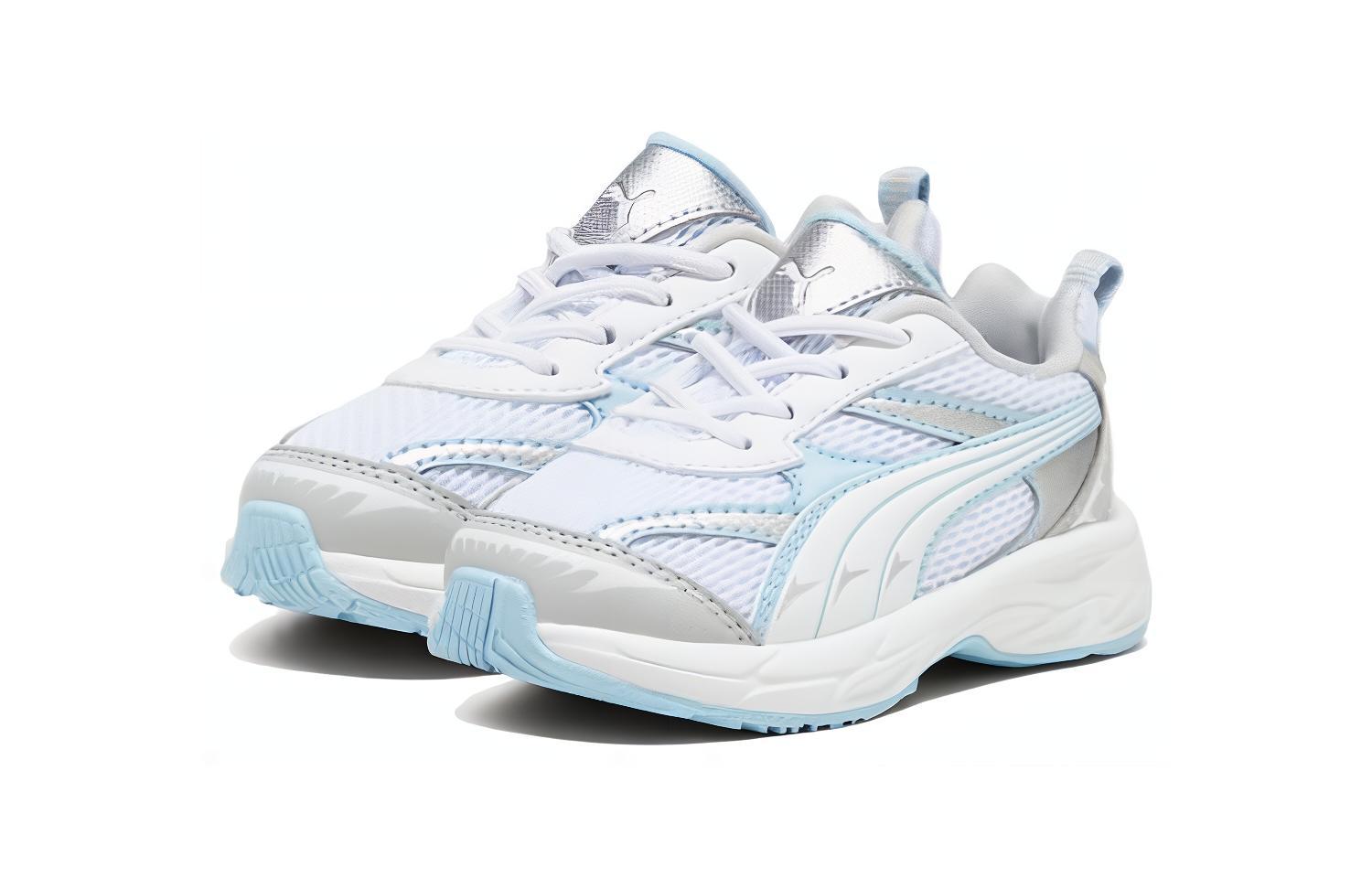 Lookbook （幼兒）Puma Morphic 'White Ash Grey' 393794-03