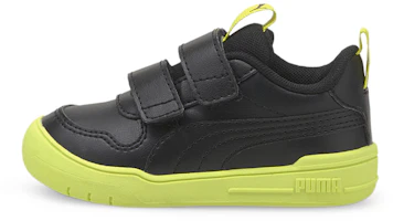 (Toddler) Puma Multiflex SL V 'Black Lime' 380741-04 (Toddler) Puma Multiflex SL V 'Black Lime' 380741-04