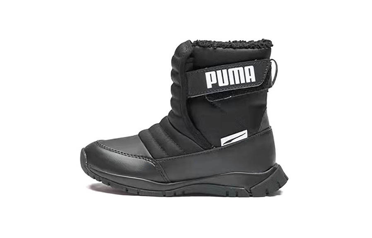 (Toddler) Puma Nieve Winter Boots 'Black' 380746-03