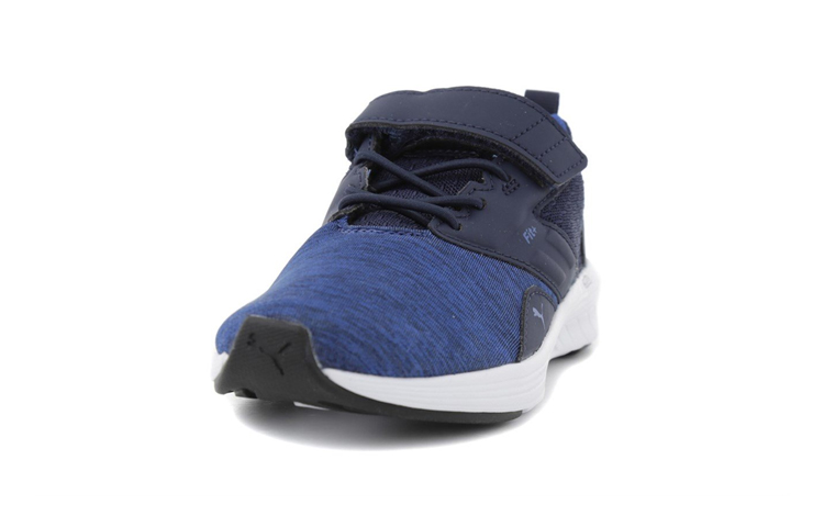 Lookbook 幼童 Puma Nrgy Comet 魔法貼運動鞋 深藍