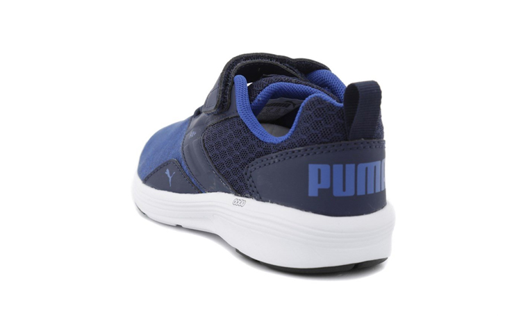 Shop 幼童 Puma Nrgy Comet 魔法貼運動鞋 深藍