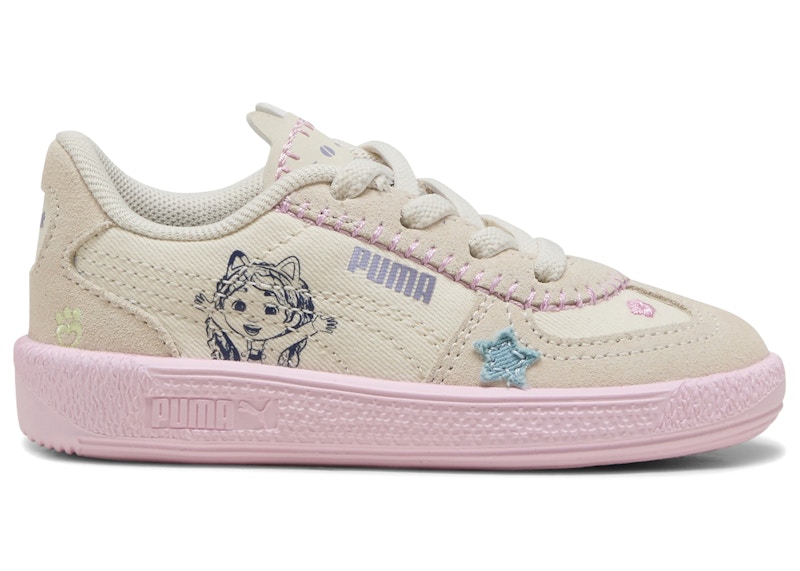 (Infant) Puma Gabby's Dollhouse x Puma Palermo Toddler 'Alpine Snow Pearl Pink' 405741-01