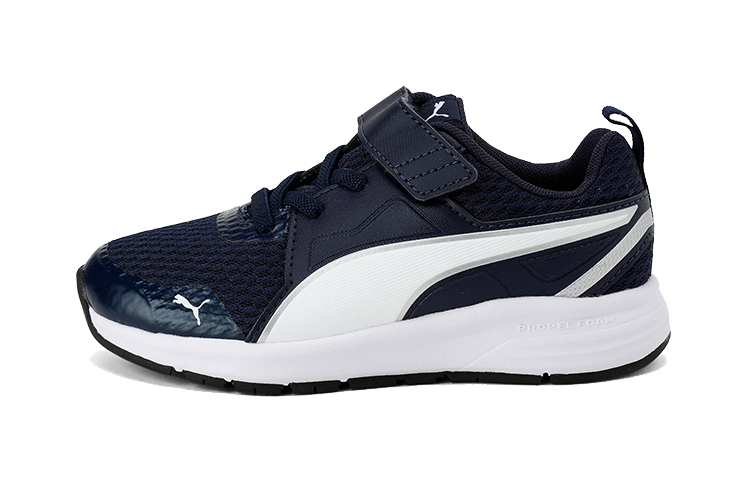 (Preschool) Puma Pure Jogger V Sports Sneakers Blue/White 370576-03