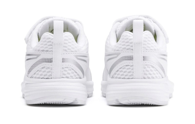 Shop (TD) Puma Pure Jogger V 'Blanco' 370576-02