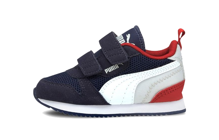 (Toddler) Puma R78 V Inf 'Deep Blue Red' 373618-10