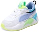 Lookbook (幼童) Puma RS-X '氣刷 - 電動綠' 382765-02