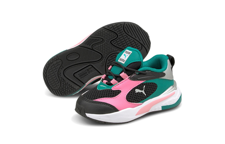 Lookbook (TD) Puma RS-Fast 'Hitam Merah Muda Hijau' 375699-03