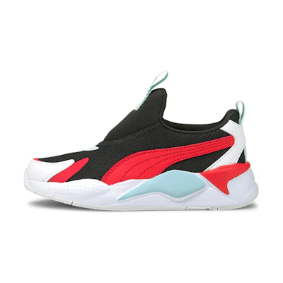(PS) Puma RS-X3 Slip-on Low Top Running Shoes Red/Black