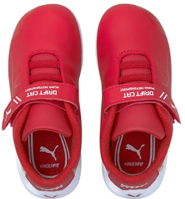 (Toddler) Puma Scuderia Ferrari Drift Cat 8 'Red White Velcro' 339972-05 Shop (Toddler) Puma Scuderia Ferrari Drift Cat 8 'Red White Velcro' 339972-05