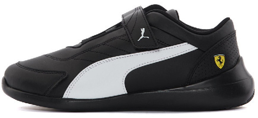 (Toddler) Puma Scuderia Ferrari Kart Cat III 'Black White Yellow' 306429-05 Buy (Toddler) Puma Scuderia Ferrari Kart Cat III 'Black White Yellow' 306429-05