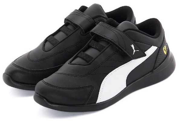 (Toddler) Puma Scuderia Ferrari Kart Cat III 'Black White Yellow' 306429-05 Order (Toddler) Puma Scuderia Ferrari Kart Cat III 'Black White Yellow' 306429-05