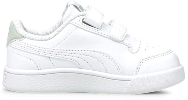 (TD) Puma Shuffle Velcro 'Putih Abu-abu Ungu' 375690-01 Order (TD) Puma Shuffle Velcro 'Putih Abu-abu Ungu' 375690-01