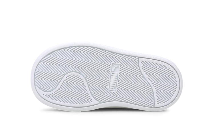 Purchase (TD) Puma Shuffle Velcro 'Putih Abu-abu Ungu' 375690-01