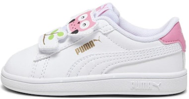 (Toddler) Puma Smash 3.0 Owl 'White Strawberry Burst' 394435-01 (Toddler) Puma Smash 3.0 Owl 'White Strawberry Burst' 394435-01