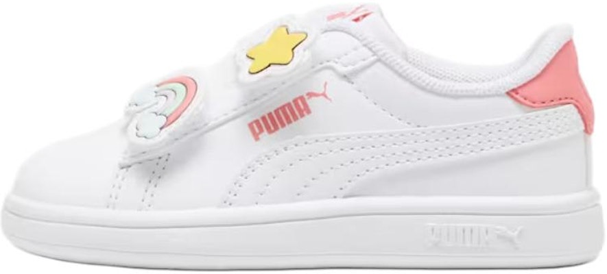 (Toddler) Puma Smash 3.0 V 'Badges - White Passionfruit' 397287-01 Buy (Toddler) Puma Smash 3.0 V 'Badges - White Passionfruit' 397287-01