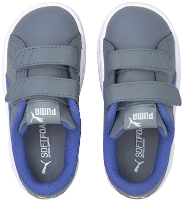 (TD) Puma Smash V2 Sepatu Kasual Biru/Putih 365174-26 Lookbook (TD) Puma Smash V2 Sepatu Kasual Biru/Putih 365174-26