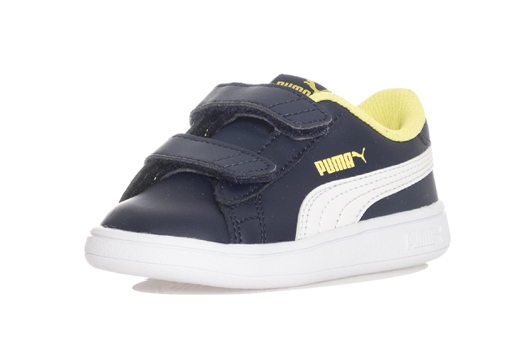 Lookbook (TD) 푸마 스매쉬 V2 블루 옐로우 (Puma Smash V2 Blue Yellow) 365174-09