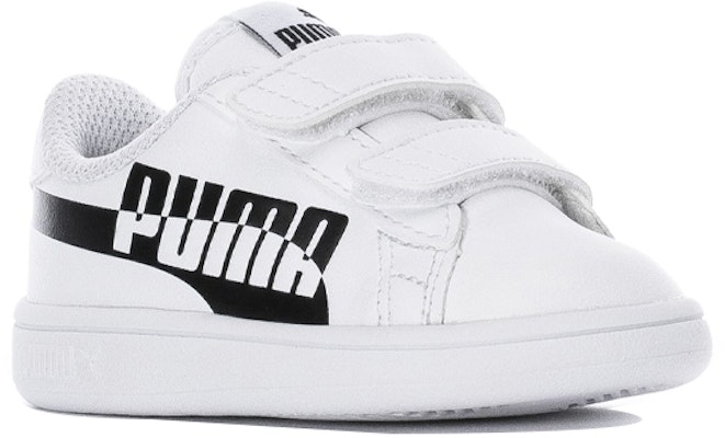 (TD) 彪马 Smash V2 白黑配色 373806-02 Lookbook (TD) 彪马 Smash V2 白黑配色 373806-02